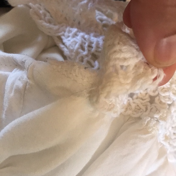 ‼️LAST CALL PRICE FIRM‼️ white boho dress/top - Picture 10 of 14